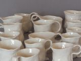 Ensemble de tasses en porcelaine pincée 